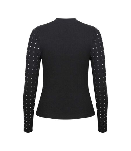 Haut De Survêtement Motif/style Strass Femme Noir Biba