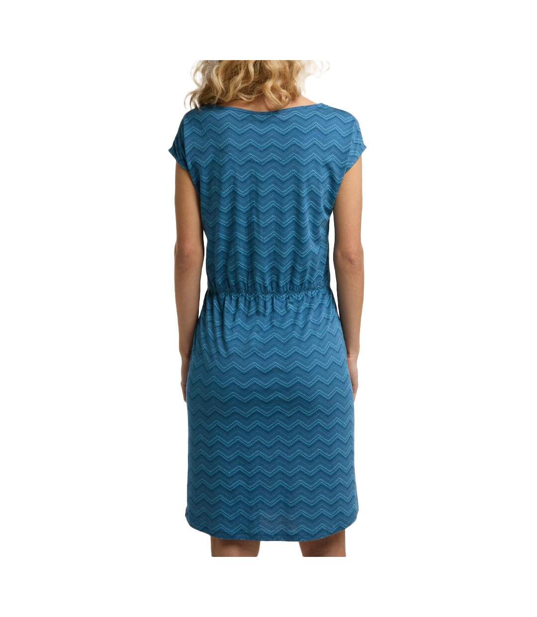 Robe Bleu Femme Ragwear Lilithe Chevron - L-2