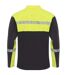 Polo Manches Longues Progression Homme Noir Jaune Projob-2