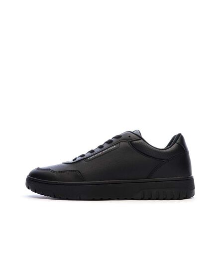 Baskets noires homme tommy hilfiger th hi vulc