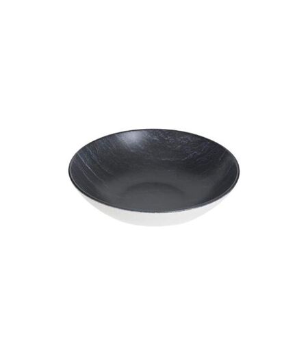 Lot de 6 Assiettes Creuses Cadence 20cm Noir