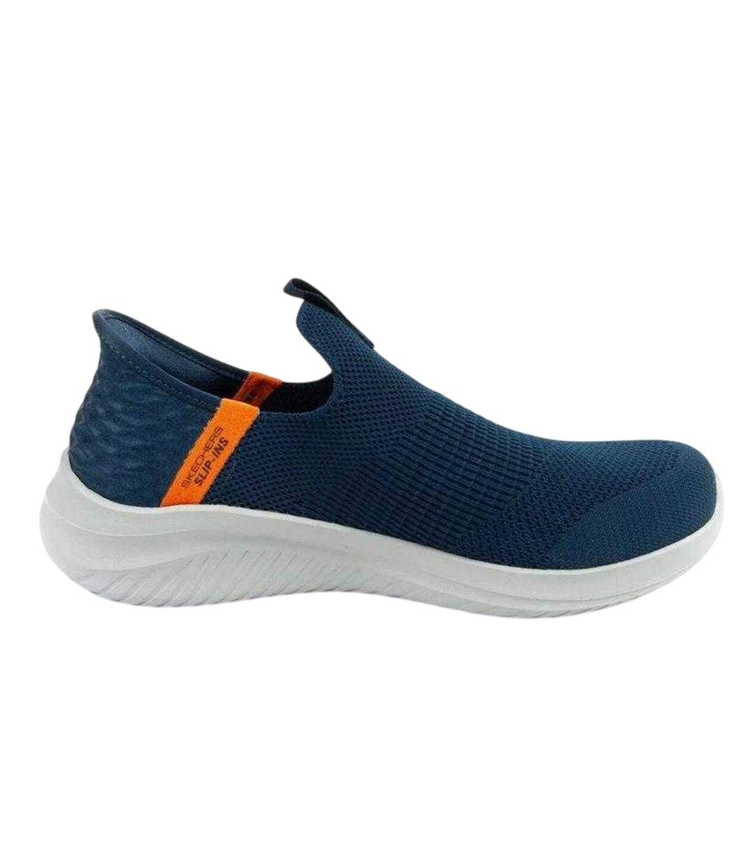 Chaussures Ultra Flex 3.0 Smooth Step Enfant Bleu Marine Foncé Skechers-1