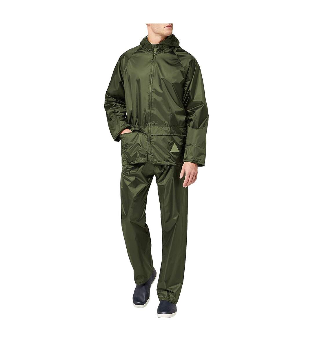 Veste Et Pantalon De Pluie Homme Olive Result-2