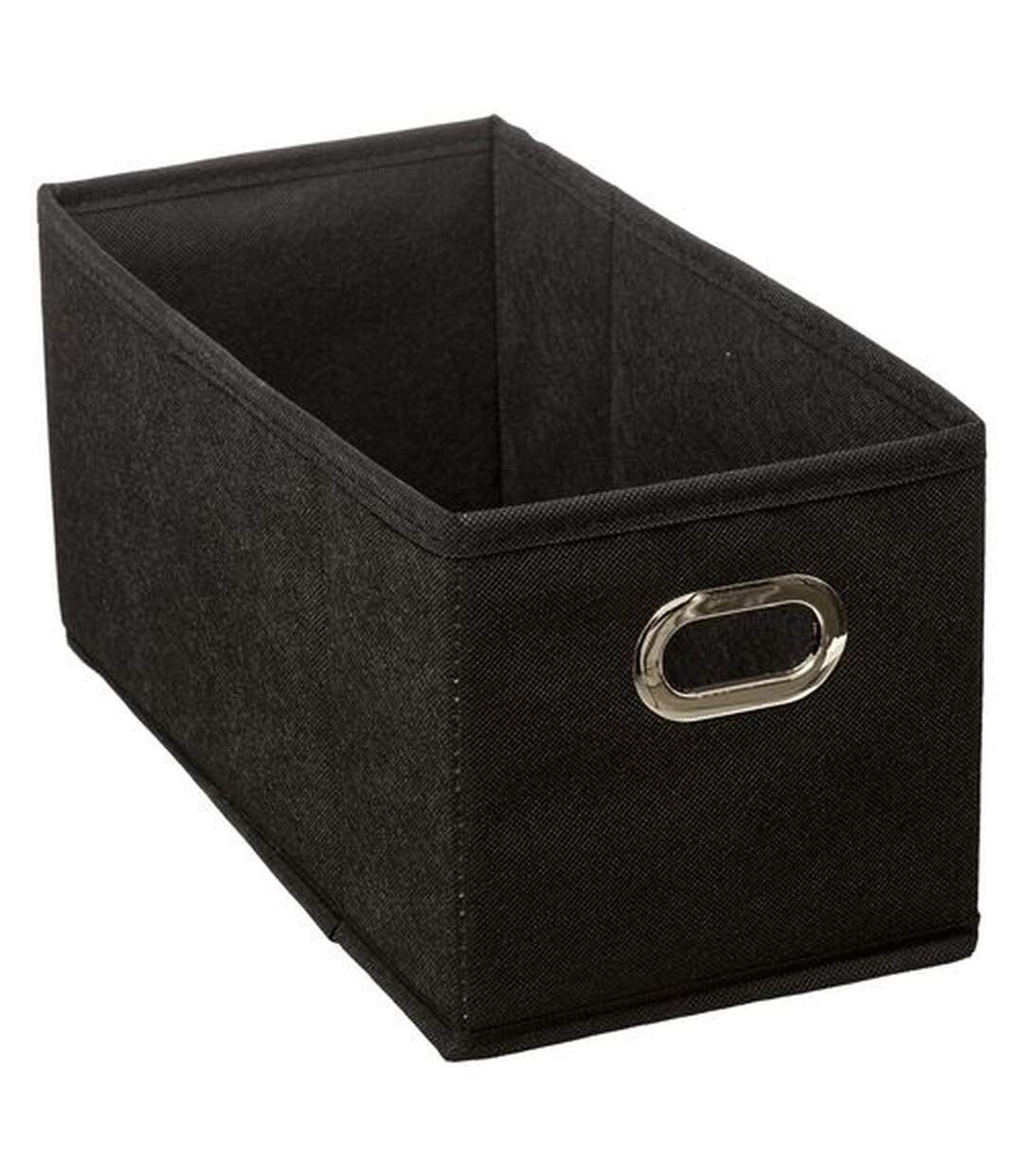 Lot de 2 Boites de rangement en tissu avec poignée-3