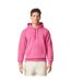 Sweat à capuche homme rose foncé Gildan Gildan