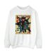 Disney - Sweat BIG HERO BAYMAX HIRO NEWSPAPER - Femme (Blanc) - UTBI11434-1