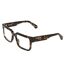 Lunettes De Soleil Motif/style Carapace De Tortue Style 8m Adulte Taille Unique Marron Foncé Off White-1