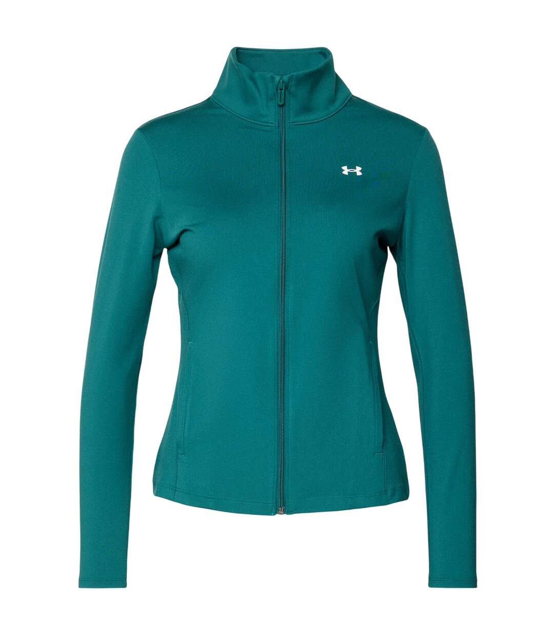 Womens/ladies Moisture Wicking Jacket Green Under Armour-2
