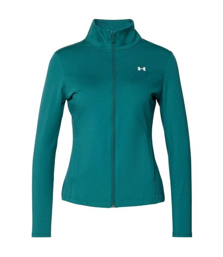 Womens/ladies Moisture Wicking Jacket Green Under Armour