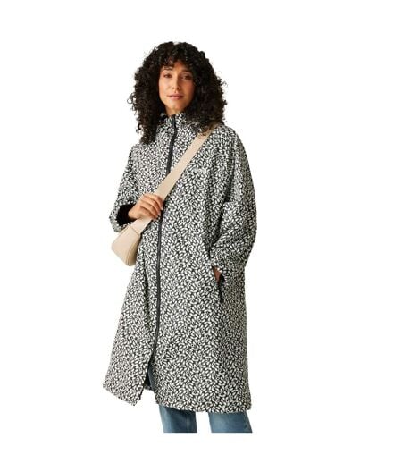 Peignoir À Langer Imperméable Orla Kiely Femme Noir Regatta