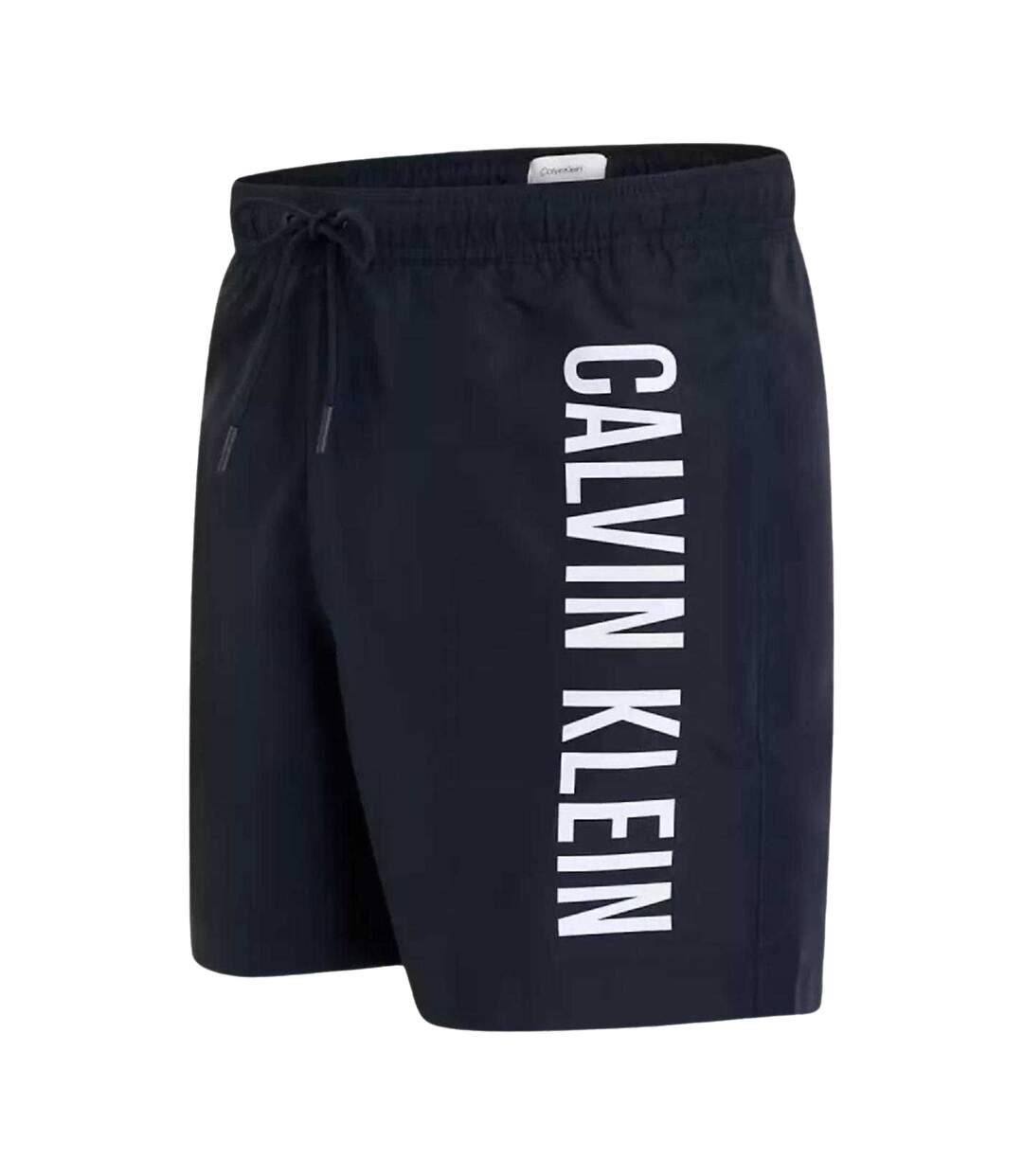 Short De Bain Motif/style Logo Homme Bleu Marine Calvin Klein-3