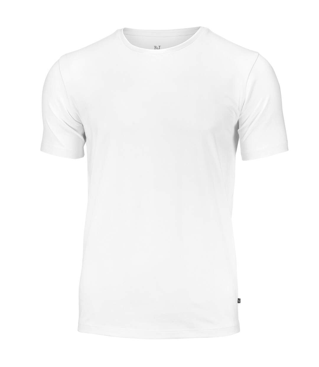 Montauk t-shirt à manches courtes homme blanc Nimbus-1