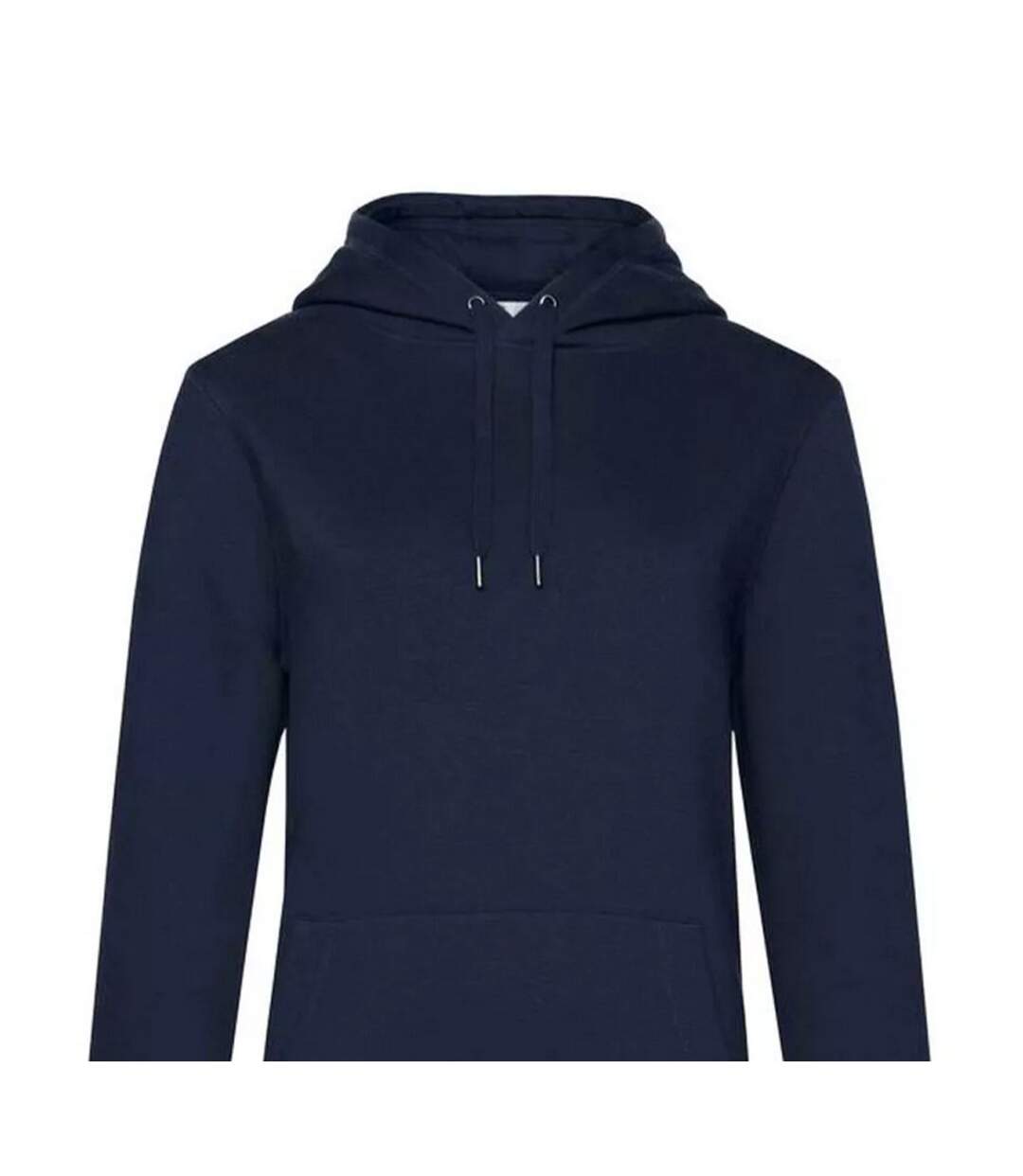 Womens/ladies queen hoodie navy B&C