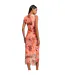 Robe Moulante Motif/style Floral Femme Corail Ted Baker-3