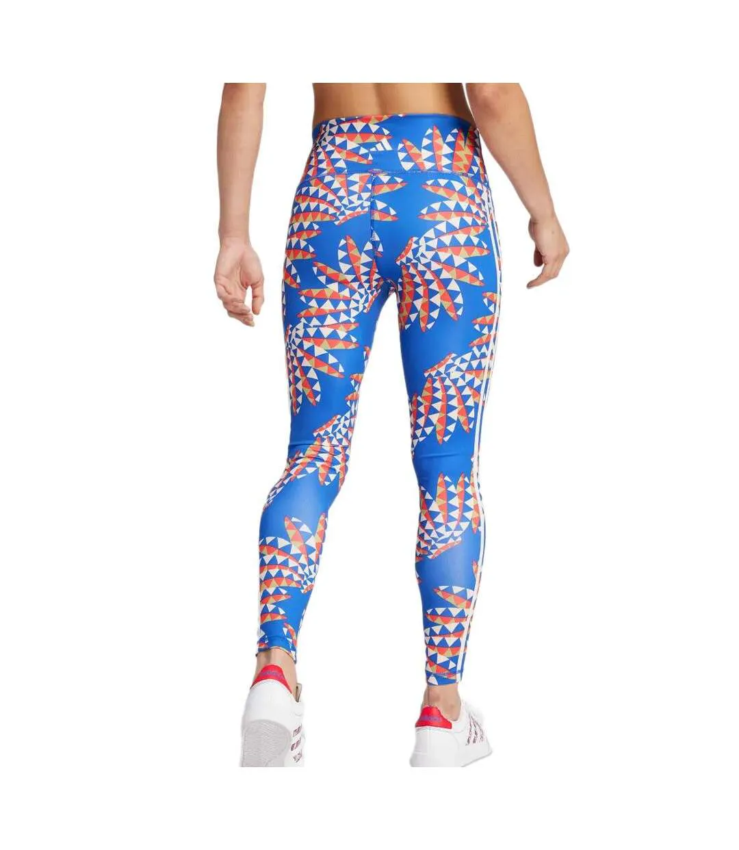 Legging bleu femme adidas farm-2