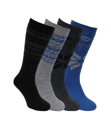 Chaussettes hautes homme lot de 4