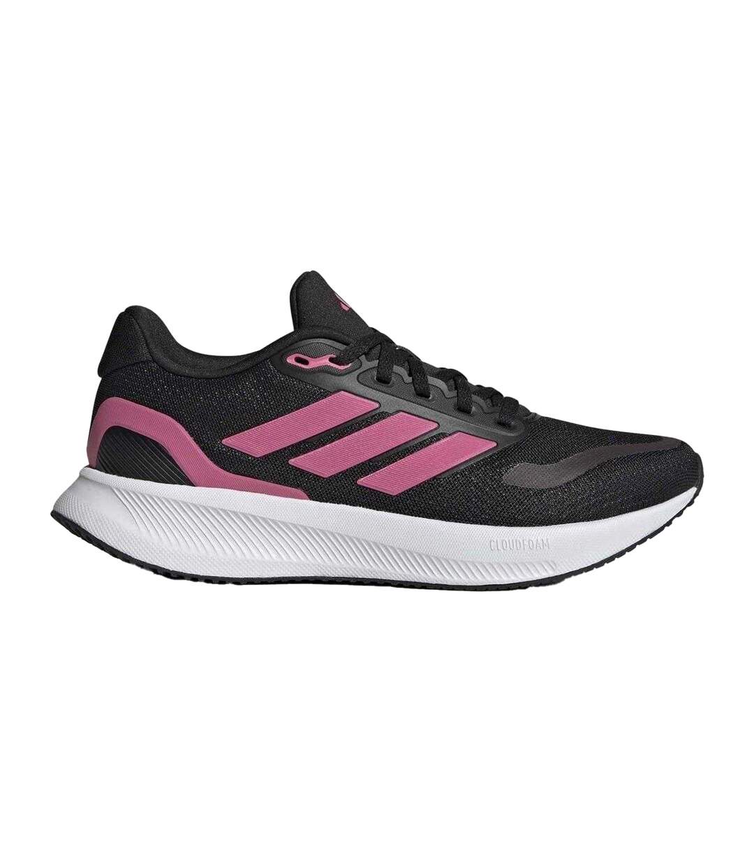 Chaussures Runfalcon Femme Noir Rose Adidas-1