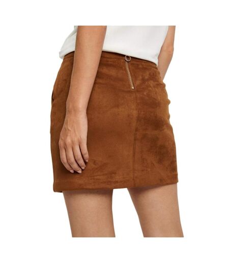 Jupe camel femme vero moda nadina
