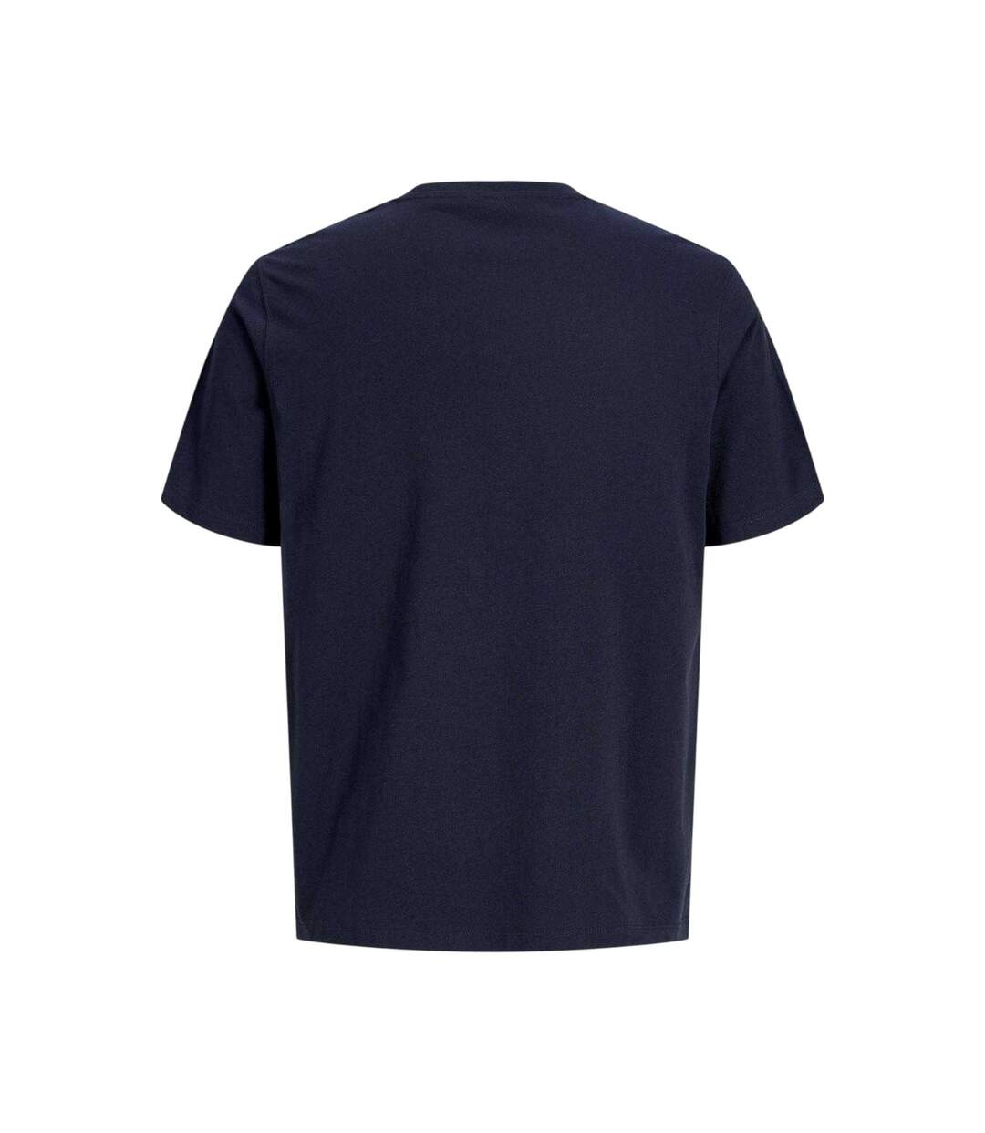 T-shirt Motif/style Uni Basic Homme Bleu Marine Foncé Jack And Jones-3