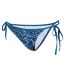 Regatta Womens/Ladies Aceana Animal Print Bikini Bottoms (Celestial) - UTRG9025