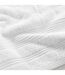 Drap de douche DAYTA - Eponge unie 500 g/m² - 70 x 130 cm - Blanc