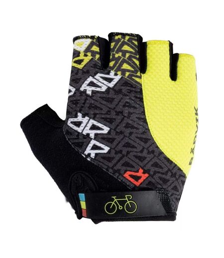 Mitaines Motif/style Logo Runde Homme Jaune Noir Radvik