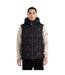 Mens Egrit Quilted Gilet Black Luke 1977-1