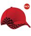 Beechfield Unisex Grand Prix Baseball Cap (Pack of 2) (Classic Red) - UTRW6755-1