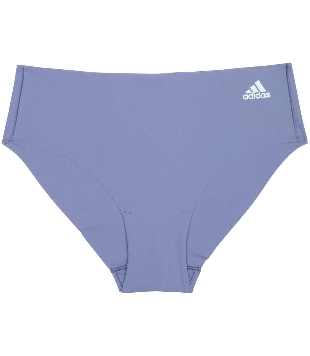 Womens/ladies Seamless Hipster Briefs Grey Blue Adidas-1