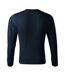 Mens Zero Straight Sweatshirt Navy Blue Malfini-2