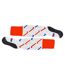 1 Pack Adults Knee High Hockey Socks with Hockey Stick Designs