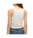 Débardeur blanc chiné femme superdry superdry ruched - l-2