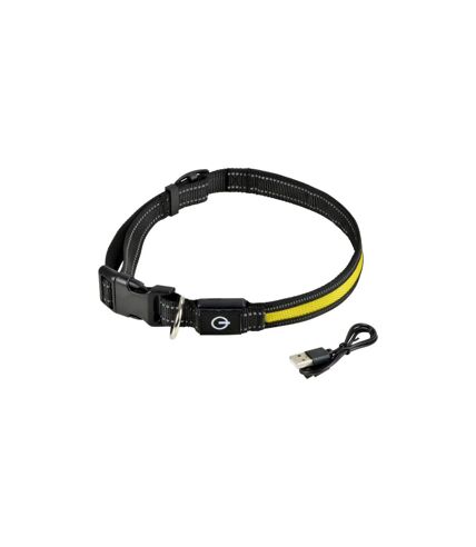 Collier Lumineux Pour Chien LED 45cm Jaune