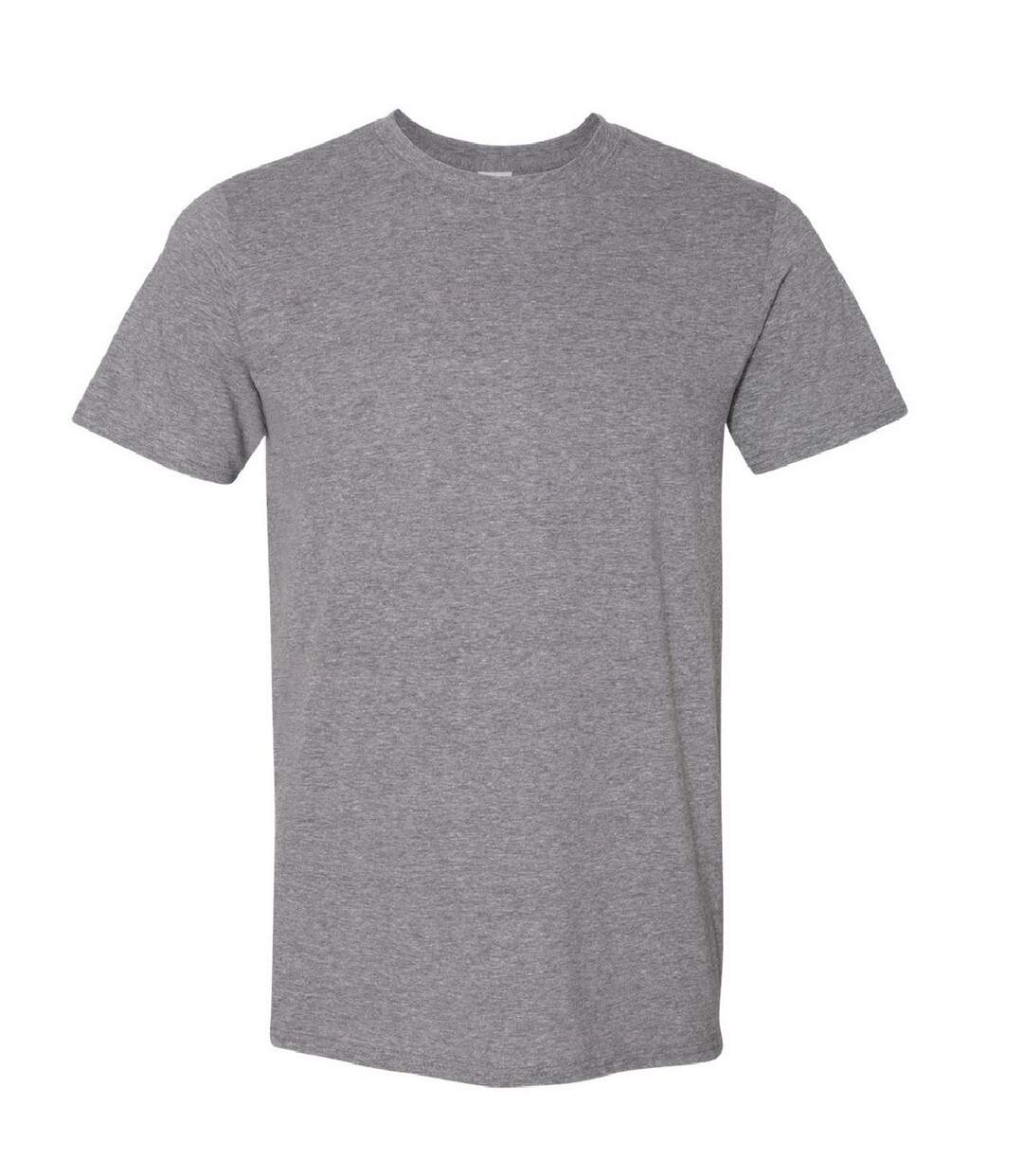 T-shirt manches courtes homme gris chiné Gildan