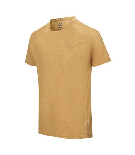 T-shirt Motif/style Chiné Persist Homme Marron Bois Dare 2B