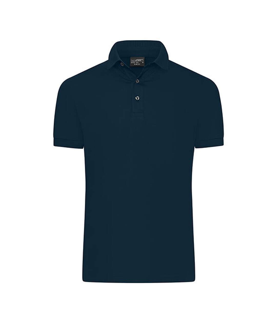Polo Mercerised Homme Bleu Marine James And Nicholson-1