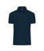 Polo Mercerised Homme Bleu Marine James And Nicholson-1