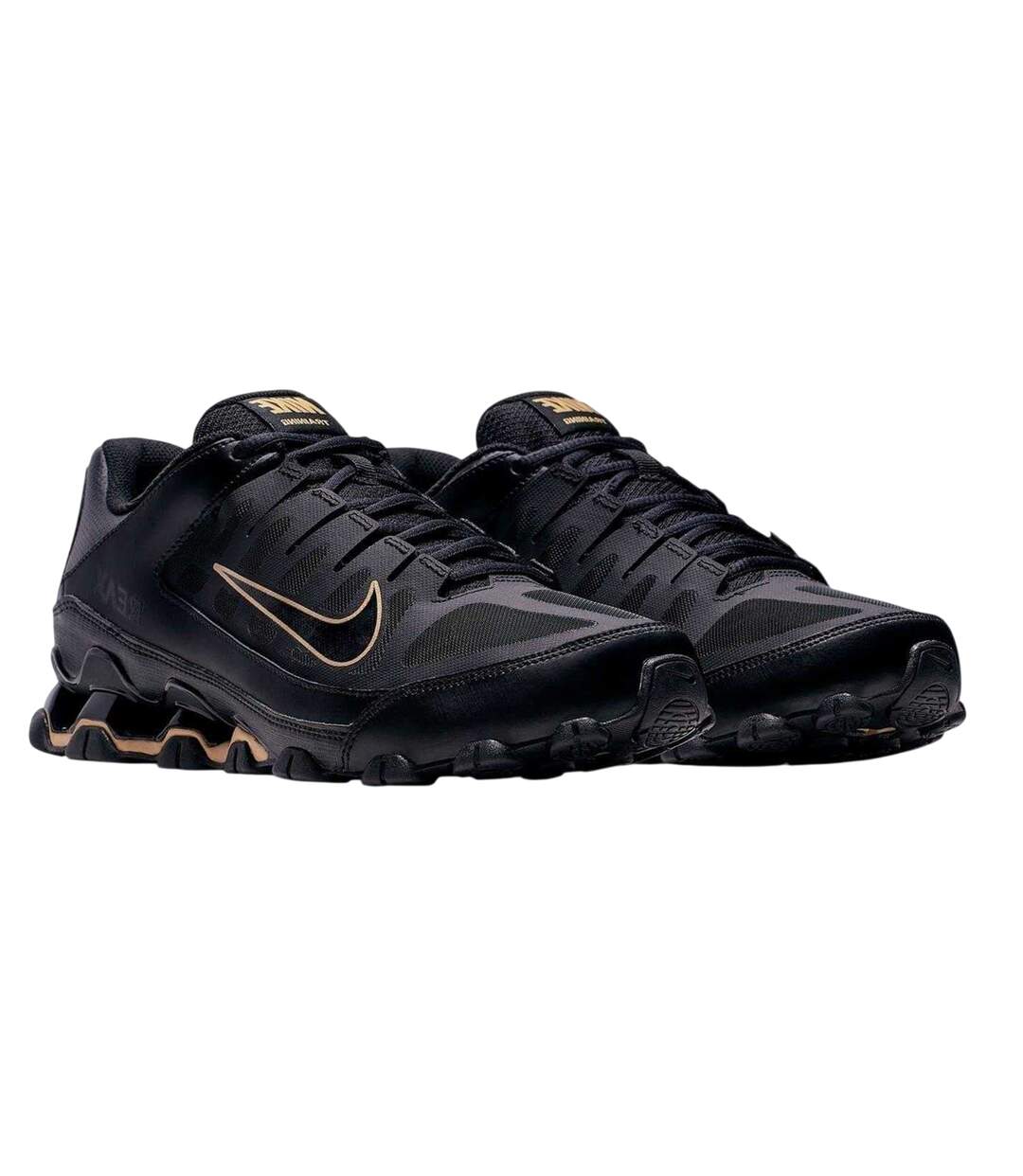 Baskets Reax Tr Homme Noir Jaune Or Nike-1