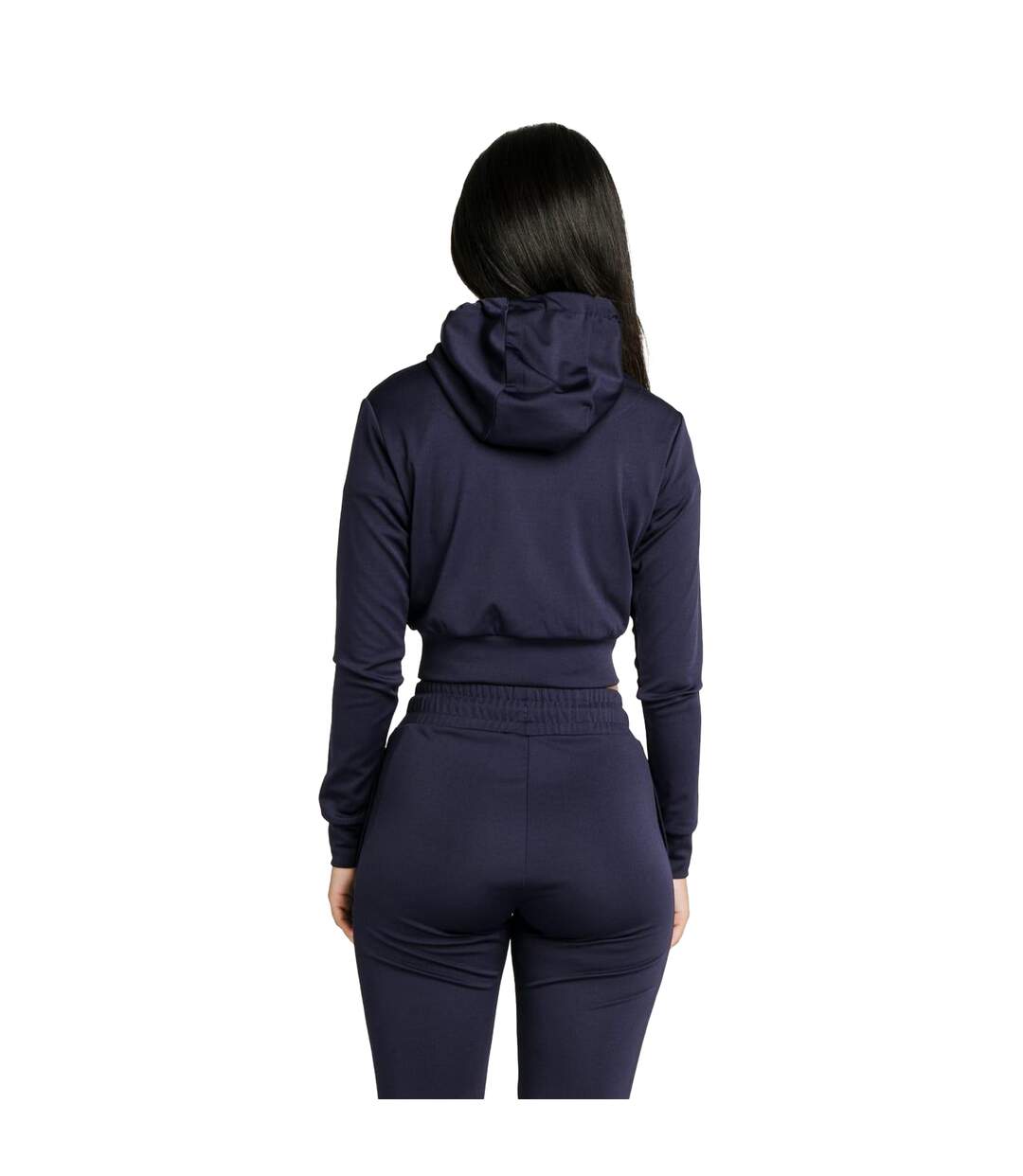 Haut de survêtement essentials femme bleu SikSilk-2