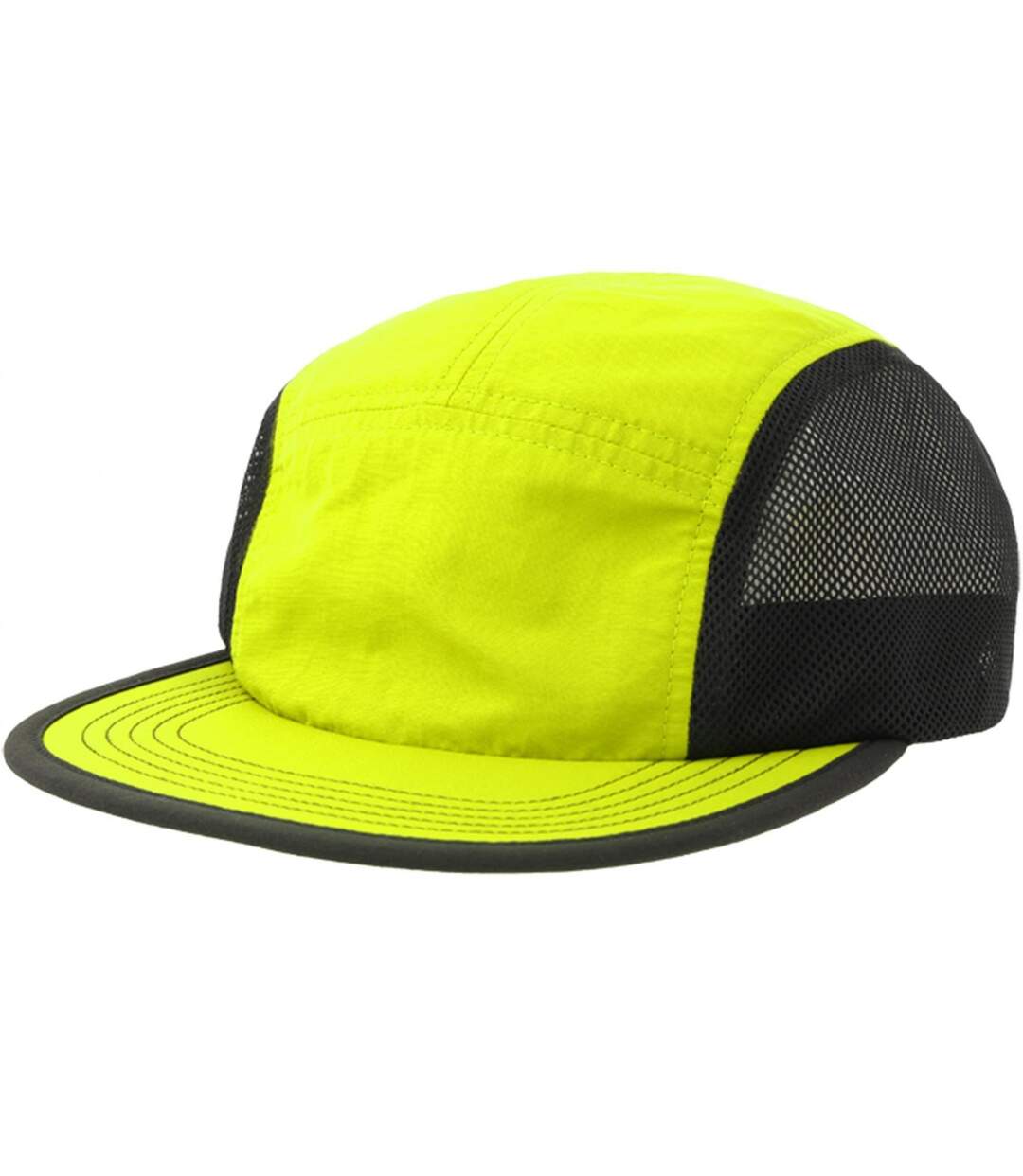 Unisex Adult Erie Retro Technical Recycled Cap Safety Yellow Atlantis-2