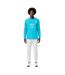 Polo De Cricket Manches Longues Motif/style Cricket D´angleterre Homme Bleu Atoll Bleu Danube Castore-1