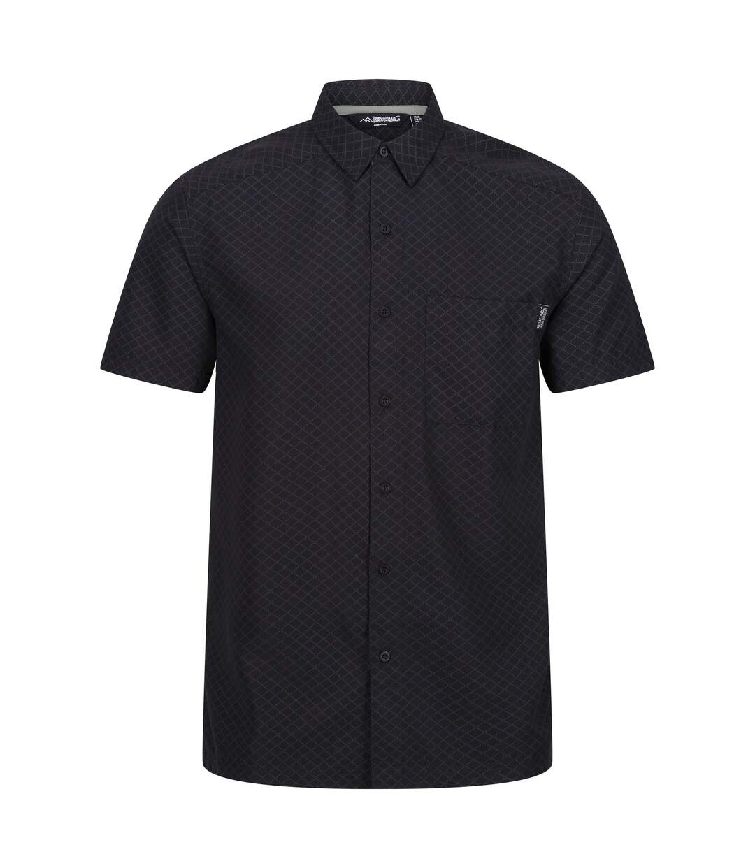 Chemise Mindano Homme Noir Cendre Regatta-2