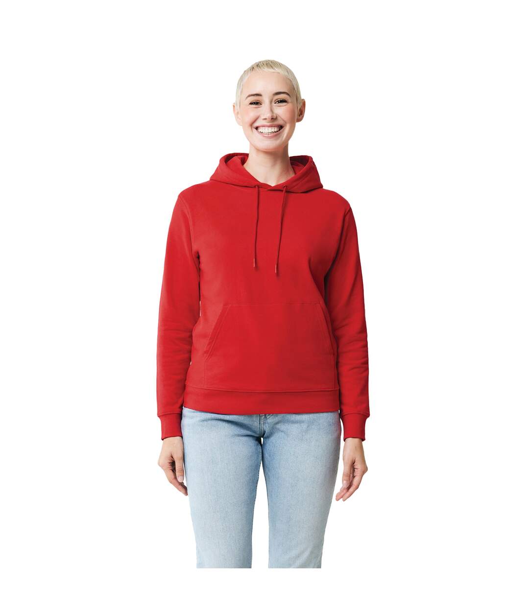 Sweat À Capuche Jasper Adulte Rouge Iqoniq-3