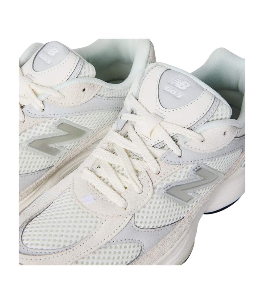 Baskets Femme Blanc Cassé New Balance-4