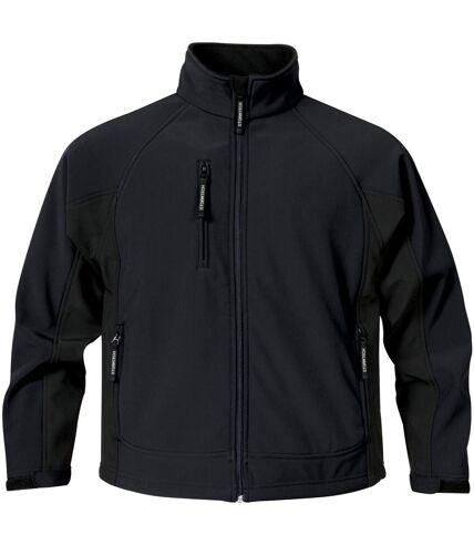 Stormtech Mens Bonded Teflon® DWR Wind/Water Repellent Jacket (Black/Black)