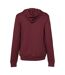 Canvas Sweatshirt À Capuche Homme Bordeaux Bella + Canvas-2