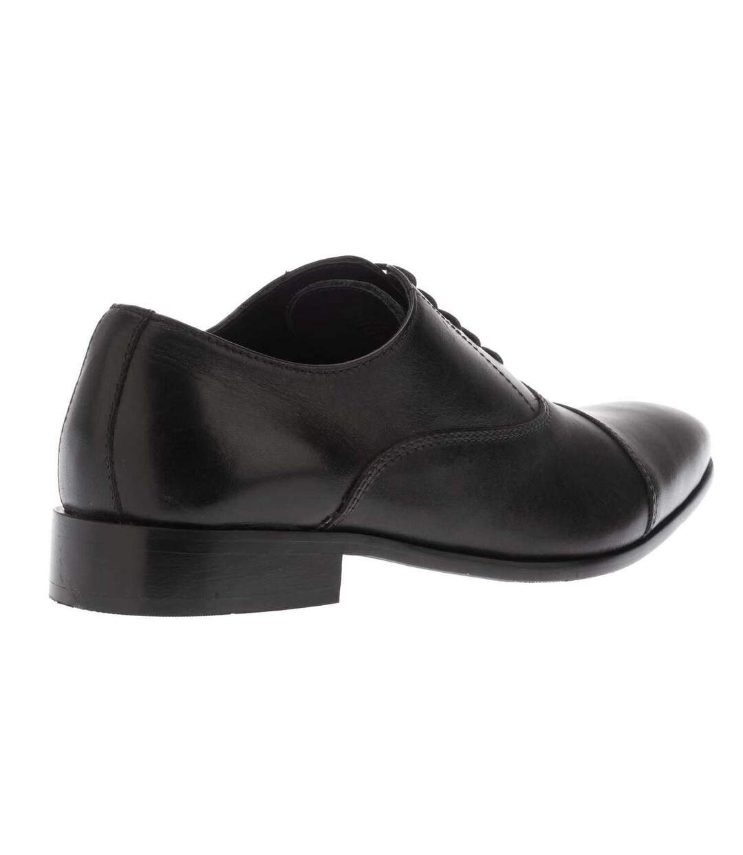 Mens stormy leather derby shoes black Dune London-2