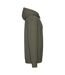 Sweat À Capuche Premium Homme Olive Classique Fruit Of The Loom-3