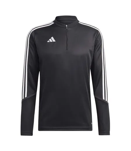 Haut De Survêtement Motif/style 3 Rayures Tiro Homme Noir Adidas