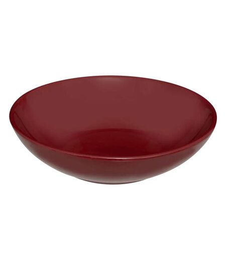 Lot de 6 Assiettes Creuses Colorama 20cm Rouge